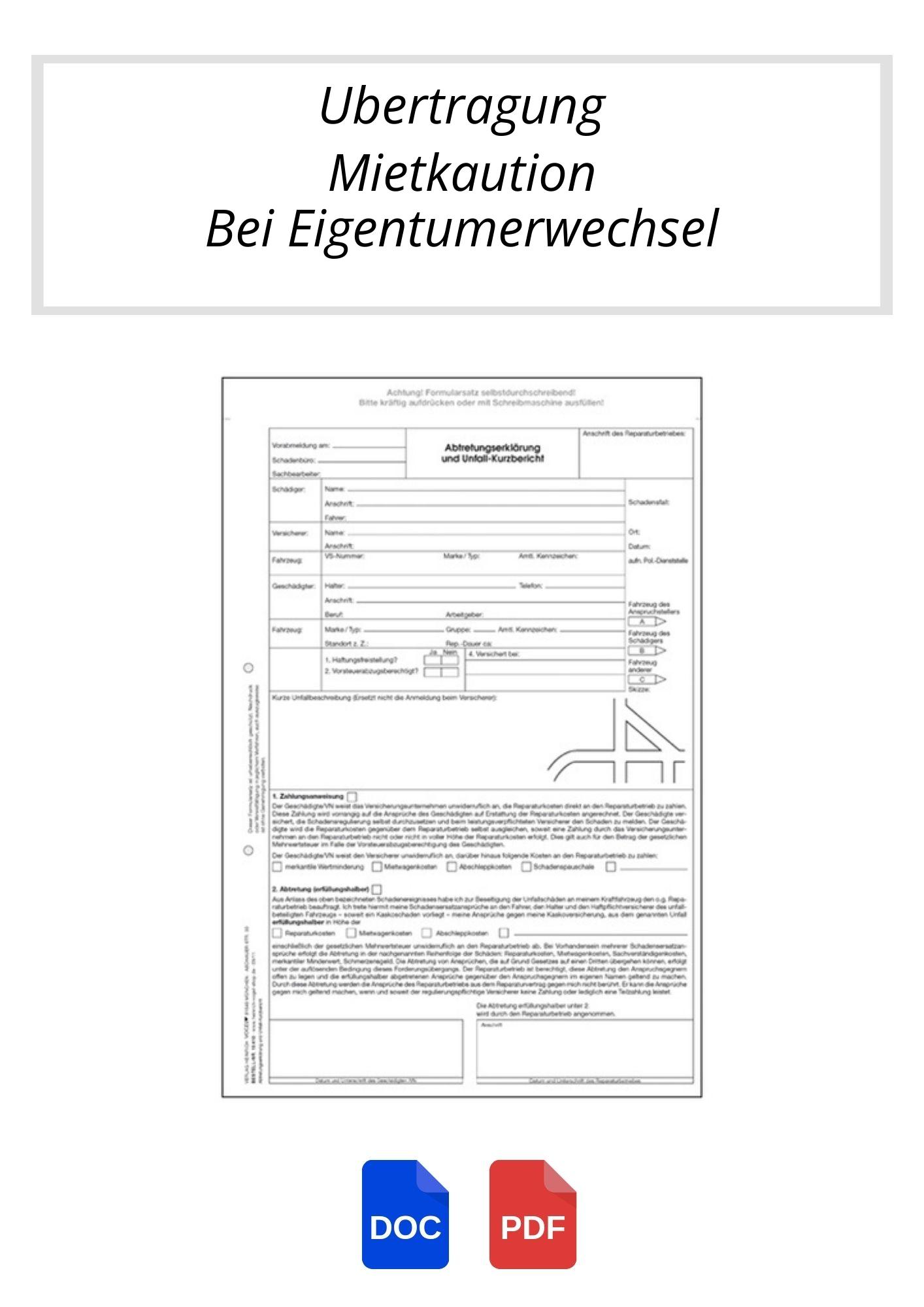 Übertragung Mietkaution Bei Eigentümerwechsel